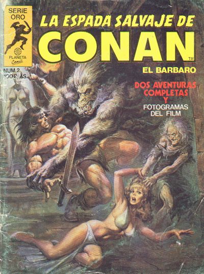 Cover for La Espada Salvaje de Conan (Planeta DeAgostini, 1982 series) #2