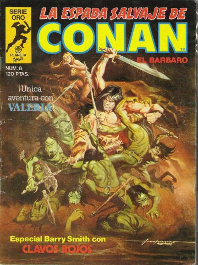 Cover for La Espada Salvaje de Conan (Planeta DeAgostini, 1982 series) #8