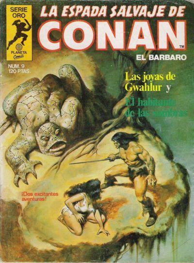 Cover for La Espada Salvaje de Conan (Planeta DeAgostini, 1982 series) #9