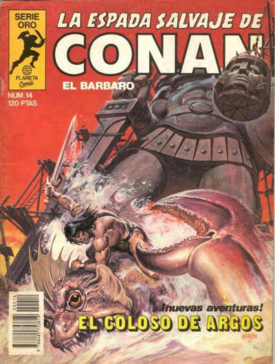 Cover for La Espada Salvaje de Conan (Planeta DeAgostini, 1982 series) #14