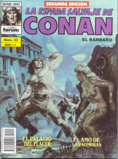 Cover for La Espada Salvaje de Conan (Planeta DeAgostini, 1982 series) #23