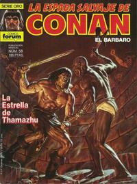 Cover Thumbnail for La Espada Salvaje de Conan (Planeta DeAgostini, 1982 series) #58