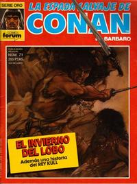 Cover Thumbnail for La Espada Salvaje de Conan (Planeta DeAgostini, 1982 series) #71