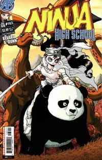 Cover for Ninja High School (Antarctic Press, 1994 series) #163