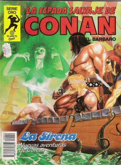 Cover for La Espada Salvaje de Conan (Planeta DeAgostini, 1982 series) #42
