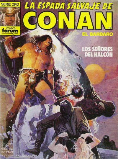 Cover for La Espada Salvaje de Conan (Planeta DeAgostini, 1982 series) #54
