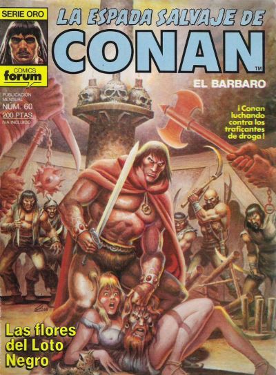 Cover for La Espada Salvaje de Conan (Planeta DeAgostini, 1982 series) #60
