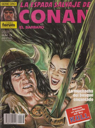 Cover for La Espada Salvaje de Conan (Planeta DeAgostini, 1982 series) #78