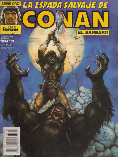 Cover for La Espada Salvaje de Conan (Planeta DeAgostini, 1982 series) #109
