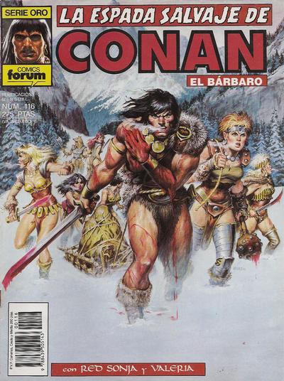 Cover for La Espada Salvaje de Conan (Planeta DeAgostini, 1982 series) #116