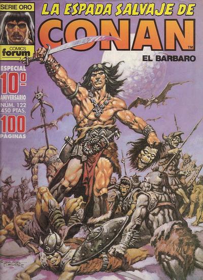 Cover for La Espada Salvaje de Conan (Planeta DeAgostini, 1982 series) #122