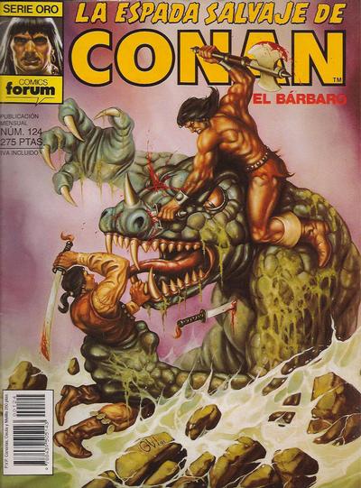 Cover for La Espada Salvaje de Conan (Planeta DeAgostini, 1982 series) #124