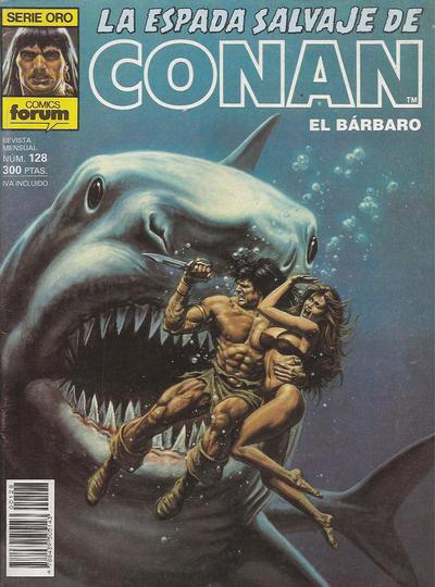 Cover for La Espada Salvaje de Conan (Planeta DeAgostini, 1982 series) #128