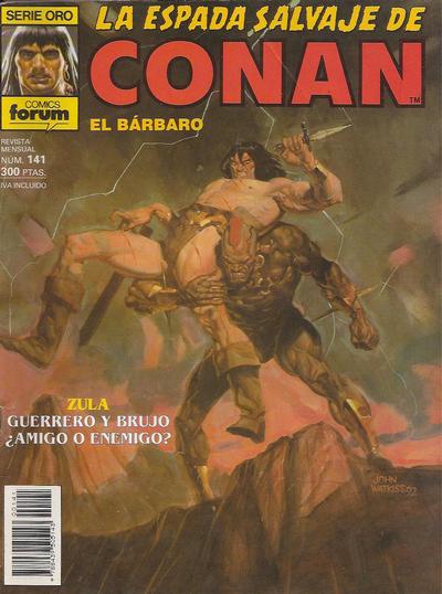 Cover for La Espada Salvaje de Conan (Planeta DeAgostini, 1982 series) #141