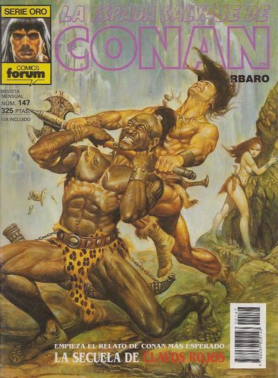 Cover for La Espada Salvaje de Conan (Planeta DeAgostini, 1982 series) #147