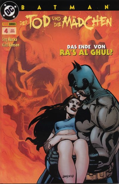 Cover for Batman Sonderband (Panini Deutschland, 2004 series) #4 - Der Tod und die Mädchen