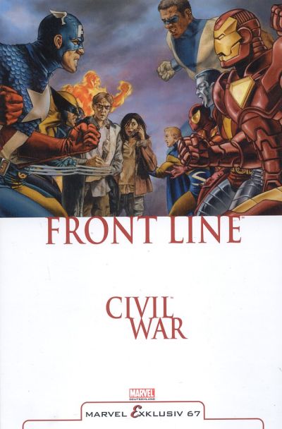 Cover for Marvel Exklusiv (Panini Deutschland, 1998 series) #67 - Civil War - Frontlinie (1)