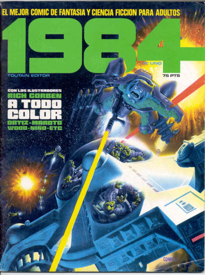 Cover for 1984 (Toutain Editor, 1978 series) #1