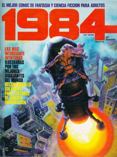 Cover for 1984 (Toutain Editor, 1978 series) #2