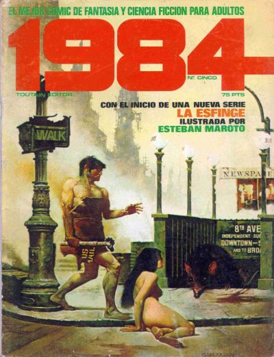 Cover for 1984 (Toutain Editor, 1978 series) #5