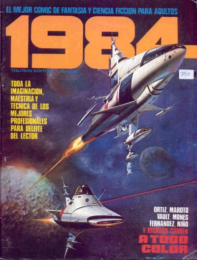Cover for 1984 (Toutain Editor, 1978 series) #6
