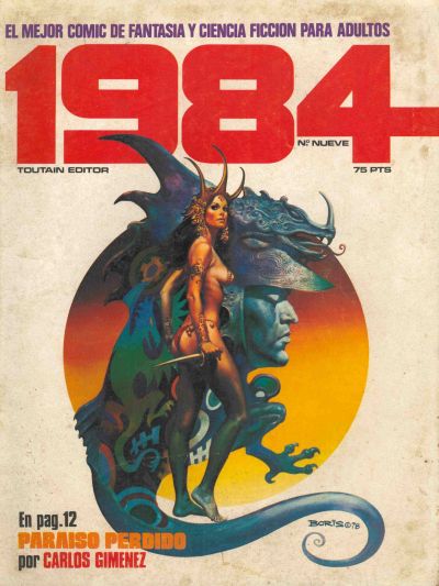 Cover for 1984 (Toutain Editor, 1978 series) #9