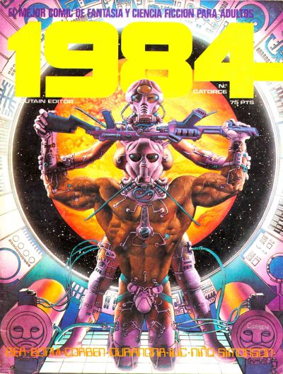 Cover for 1984 (Toutain Editor, 1978 series) #14