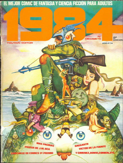 Cover for 1984 (Toutain Editor, 1978 series) #17