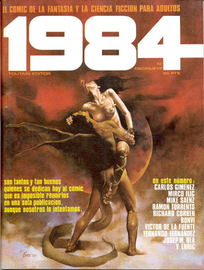 Cover for 1984 (Toutain Editor, 1978 series) #19