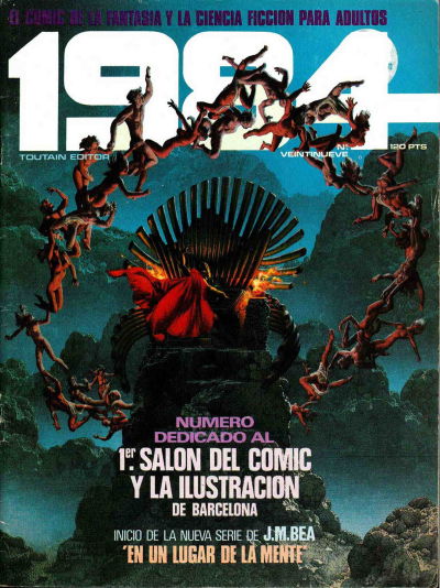 Cover for 1984 (Toutain Editor, 1978 series) #29
