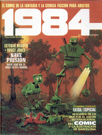Cover for 1984 (Toutain Editor, 1978 series) #30