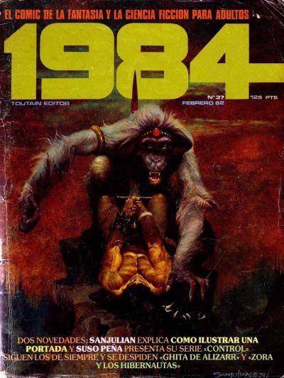 Cover for 1984 (Toutain Editor, 1978 series) #37