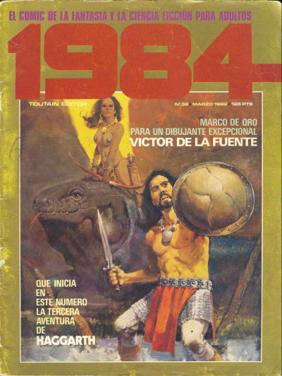 Cover for 1984 (Toutain Editor, 1978 series) #38