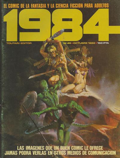 Cover for 1984 (Toutain Editor, 1978 series) #45