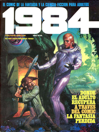 Cover for 1984 (Toutain Editor, 1978 series) #46