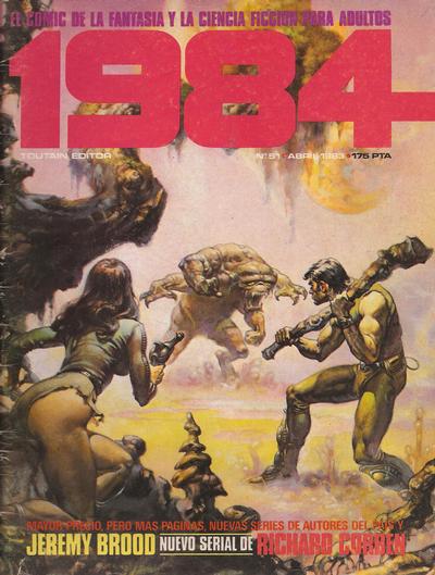 Cover for 1984 (Toutain Editor, 1978 series) #51