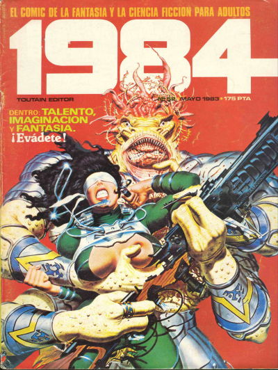Cover for 1984 (Toutain Editor, 1978 series) #52