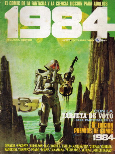 Cover for 1984 (Toutain Editor, 1978 series) #57