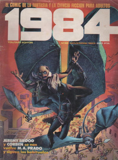 Cover for 1984 (Toutain Editor, 1978 series) #58