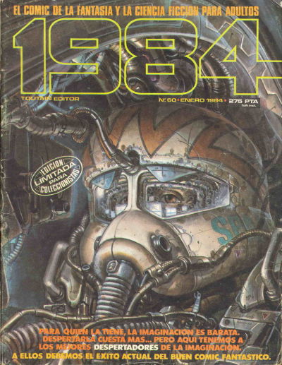 Cover for 1984 (Toutain Editor, 1978 series) #60 ["Edición limitada para coleccionistas"]