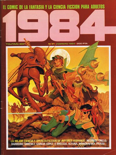 Cover for 1984 (Toutain Editor, 1978 series) #61