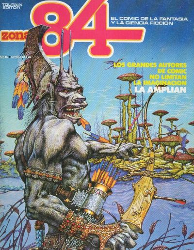 Cover for Zona 84 (Toutain Editor, 1984 series) #4