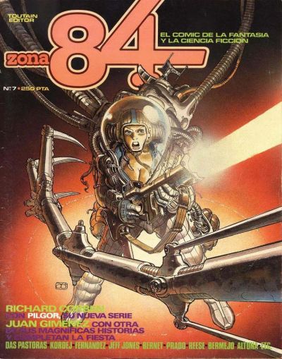 Cover for Zona 84 (Toutain Editor, 1984 series) #7