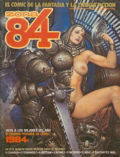 Cover for Zona 84 (Toutain Editor, 1984 series) #32