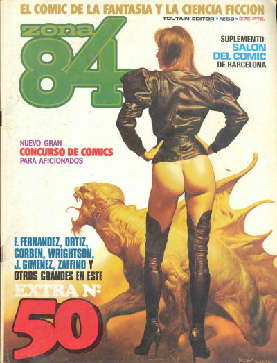 Cover for Zona 84 (Toutain Editor, 1984 series) #50