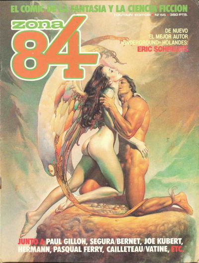 Cover for Zona 84 (Toutain Editor, 1984 series) #55