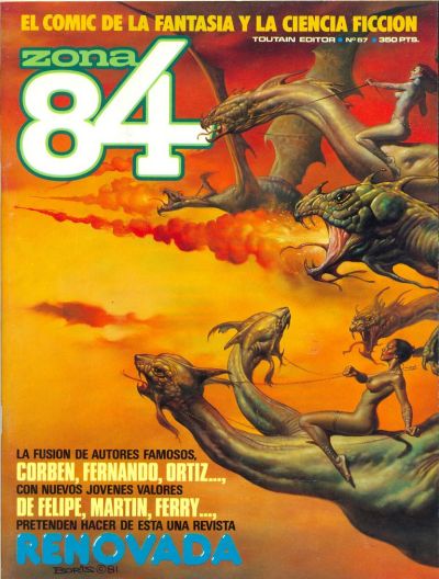 Cover for Zona 84 (Toutain Editor, 1984 series) #57