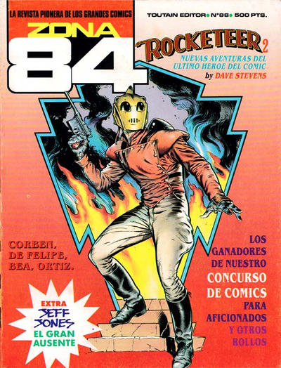 Cover for Zona 84 (Toutain Editor, 1984 series) #88