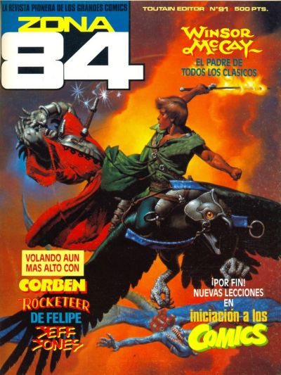 Cover for Zona 84 (Toutain Editor, 1984 series) #91