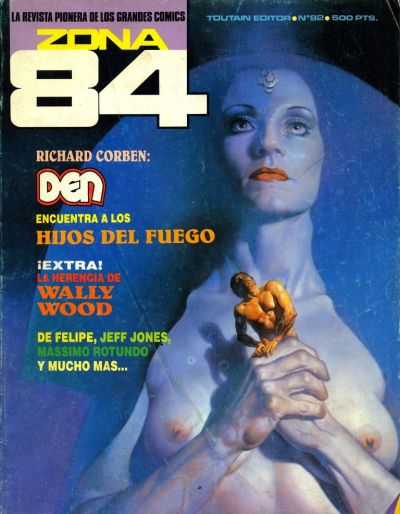 Cover for Zona 84 (Toutain Editor, 1984 series) #92